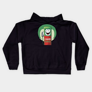 Funny Farting Joke I Have Gas Kids Hoodie